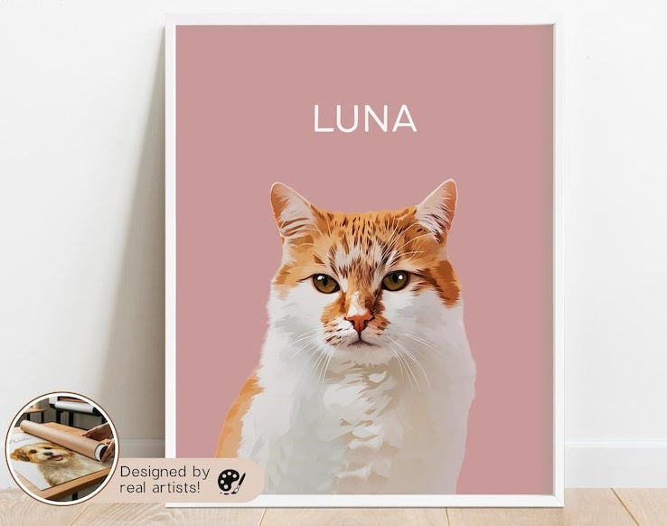 Custom Pet Portraits Using Pet Photo